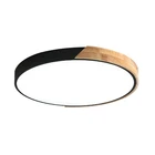 Wooden Acrylic Macaron led super bright indoor 48w ceiling light