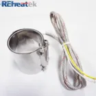 Electric high watt density nozzle mica band heater element