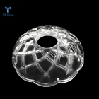 Transparent Crystal Chandelier Lampshade Transparent Crystal Dish for Lighting
