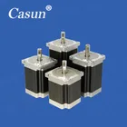 Casun 1.8 度 4 12v Nema 34 42 52 ステッパー高 dc トルクステッピングモータマシン