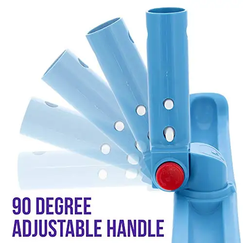 BONNY Pool Cleaning Nylon Wall Brush With Adjustable Handle Swimming
