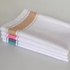 Hot Sale 100% Cotton Dinner Napkins Fabric Woven Table Cloth Dinner Napkin For Hotel And Restaurant