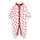 Baby toddler boy girl clothing long sleeve jumpsuit newborn romper bodysuit with feet