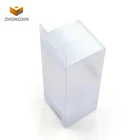 One-stop service New Design eyewear case pvc sunglasses box transparent packaging box for hair extension with pvc window