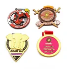 3d 3d Metal Free Design All Size OEM ODM High Quality 2D 3D Die Cast Metal Sports Custom Medals