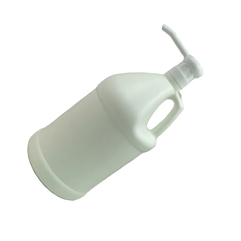 Standard Size 1 Gallon Plastic Bottles White 1 Oz Plastic Pump Dispenser