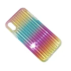 Inclusive Colorful Laser Gradient Suitcase Mobile Phone Bag All Inclusive Mobile Phone Case With 7-11pro Max