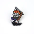 Fashion Cool Pins Manufacturer Personalized Engraved Die Struck Logo 3D Badge Cheap Custom Trading Soft Hard Enamel
