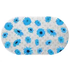 YIDE Custom modern design kids soft waterproof baby non slip bath mat for bathtub