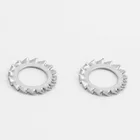 Supply stainless steel locking self lock toothed washers