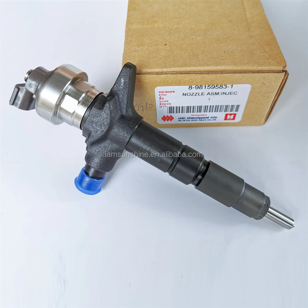 Genuine common rail injector 295050-0910 2950500910 for diesel injector 8-98159583-1