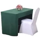 New Product Stretch Embroidered Flower Design Table Cloth