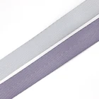 2 stripes seatbelt black polyester car safety belt webbing