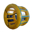 Customized PVC Inflatable Human Size Water Hamster Roller Wheel Pool Float Toys for Waterpark