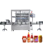 China Manufacturing Automatic Bottle Hot Sauce/Ketchup/Chili sauce Paste Filling Packing Machine Filling Line