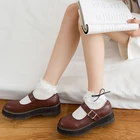 Japanese bow lace socks college wind girl cotton fashion socks