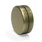 Stock Low MOQ High Quality Round Metal Packing Candy Mint Gift Condom Tins Box