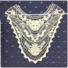 Cotton Embroidery Collar 2020 New Design Effect Cotton Embroidery Collar Neck Mesh Lace Trim
