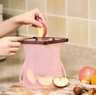 New 2019 Trending Product Silicone Kitchen Bag 1500ML Reusable Silicone Storage Food Bag
