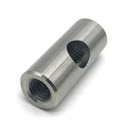 Custom Precision Stainless Steel M3 M4 M5 M6 threaded round nuts