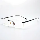 New Rimless Men's Glasses Eyewear Optical Eyeglasses Frame