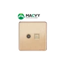 Uk Socket Wall Switch MACVY TV Computer Socket High Quality The New Villa Wall Switch And Socket UK