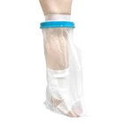 Practical Reusable Adult Waterproof Short Leg Cast / Bandage Protector for Shower, Watertight Cast Cover for Wound Foot Leg