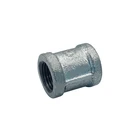 ASME standard beaded Bspt Galvanized threaded coupling plumbing water supply