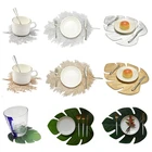 Table Decorative Mats Tables Table Mat Leaf Placemat Decorative Placemats For Dining Table