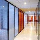 Used Aluminium Frame Wall Glass Partition for Office meeting room