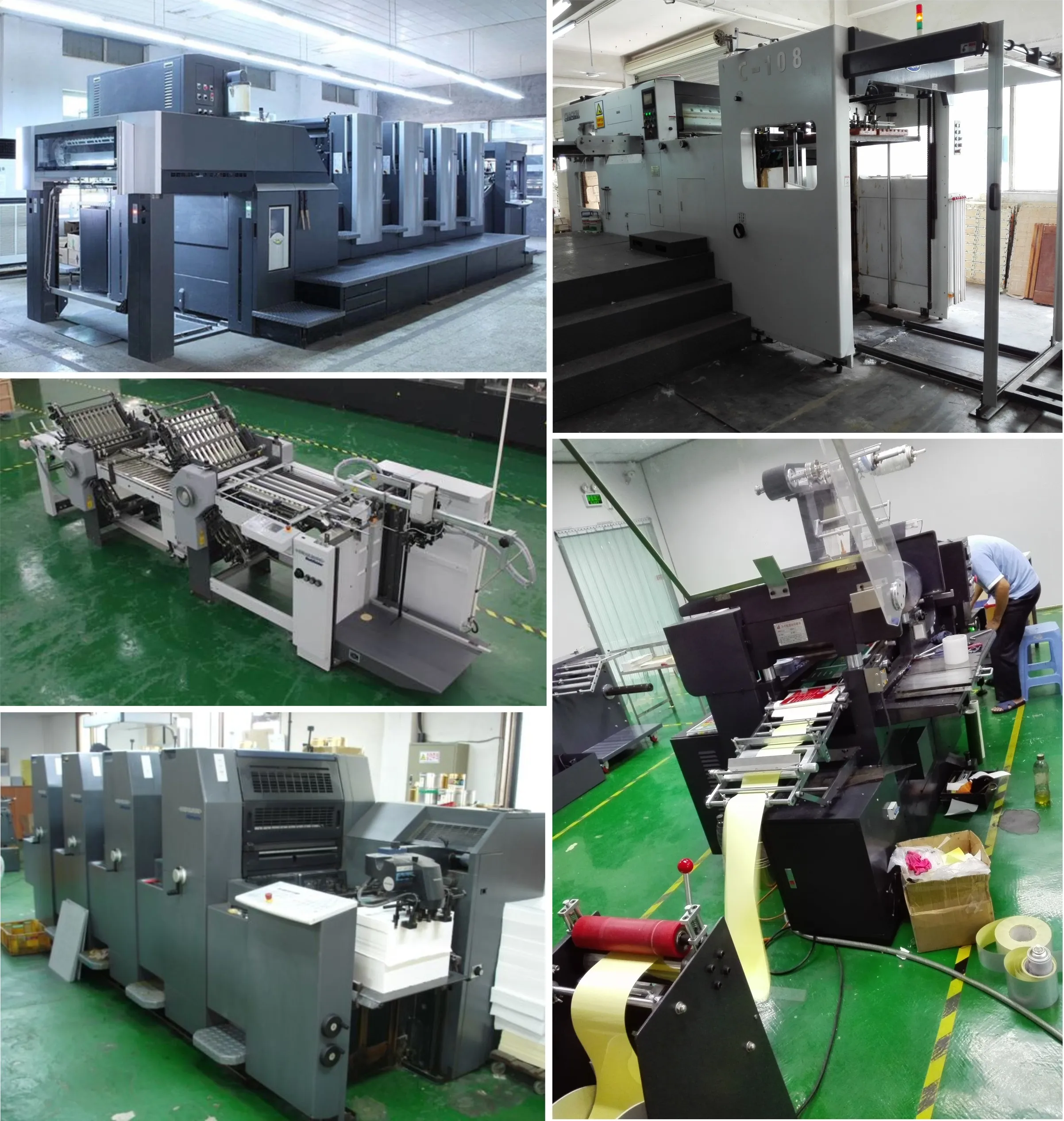 machine of Directly factory custom product installation instruction manual printing