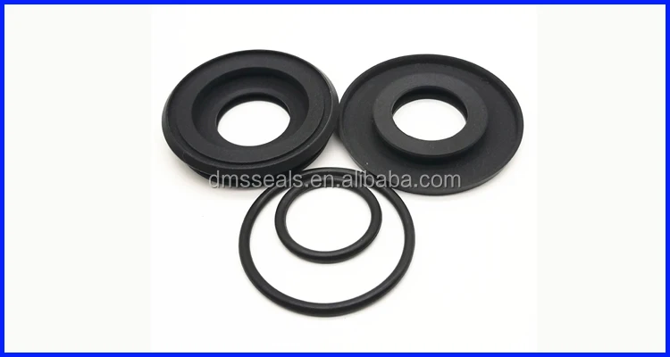 High Speed Bearing Protection Carbon Filled PTFE Labyrinth Packing Seals Inter with O Rings