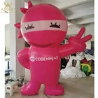 Custom inflatable ninja costume cartoon character inflatable ninja costume inflatable event for party decoration
