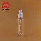 Empty 60ml Round Pet Plastic Cosmetics Cleanser Skin Care Lotion /Spray Plastic Bottle