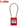 Lockout Tagout Safety Cable Locks out Steel Cable Wire PadLock