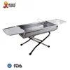 Turkish Korean Outdoor Camping Stainless Steel Barbecue Shelf Plate For Restaurants