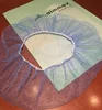 New products blue /white / black color disposable nylon hair nets 18-21inch