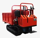 mini dumper diesel/truck dumper mini/crawler carrier rubber track