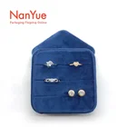 The factory spot Wholesale custom ring box velvet ring box jewelry gift box