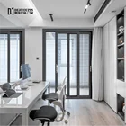 D100b 4 Panels soundproof aluminum sliding door replacement with glass for sale