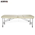 Cheap price portable lightweight foldable metal acupuncture spa table massage bed