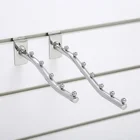 metal slot wall wire display balls hooks slatwall for clothes hanger hanging