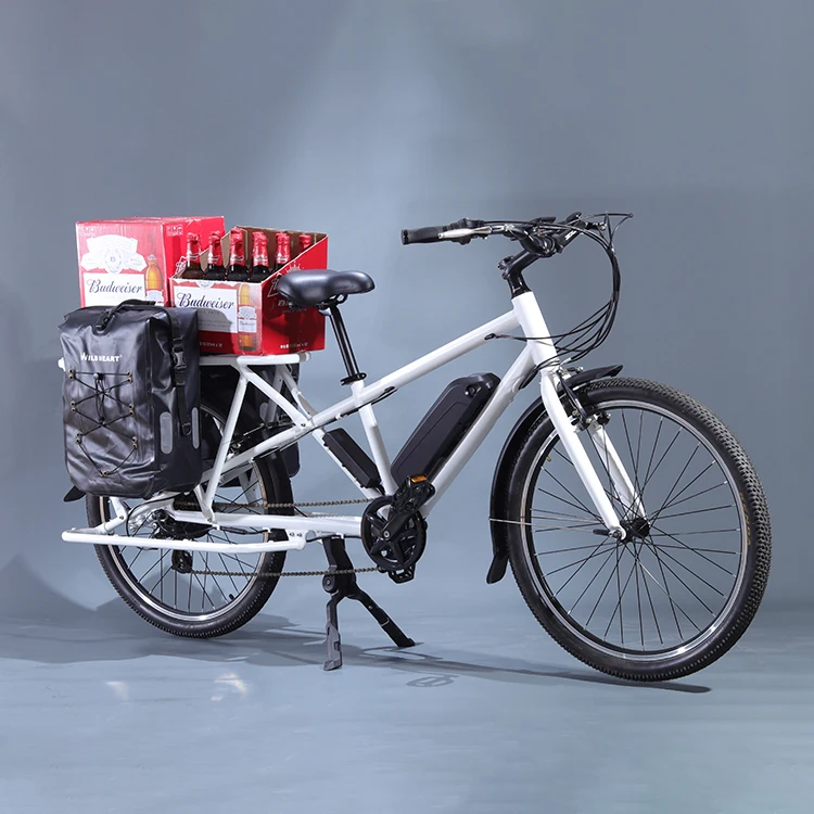 electric longtail cargo bike