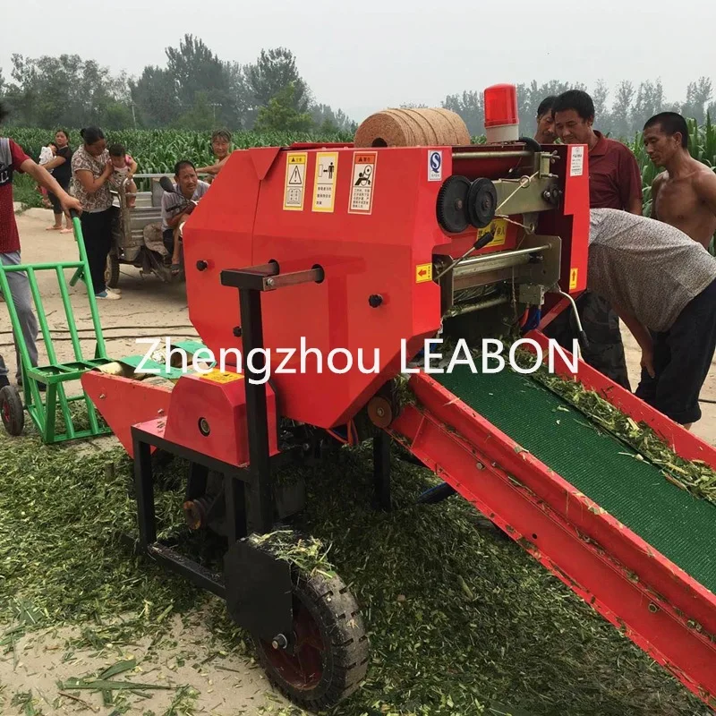 Ce Silage Packing Machine Baler Big Silage Corn Straw Baler Machine For