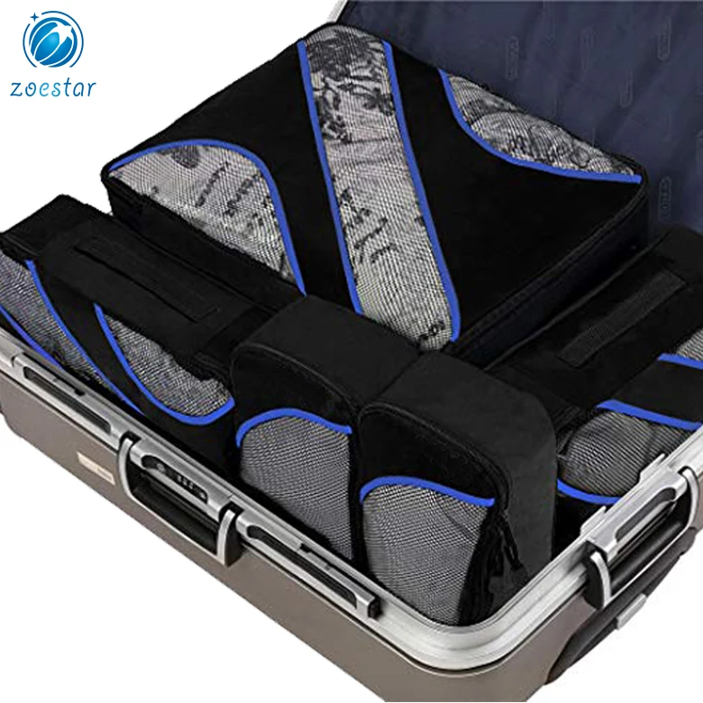 Six-piece set Travel Luggage Packing Organizers storage bag