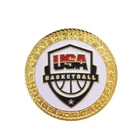Customized antique souvenir US military army gold plated challenge coins