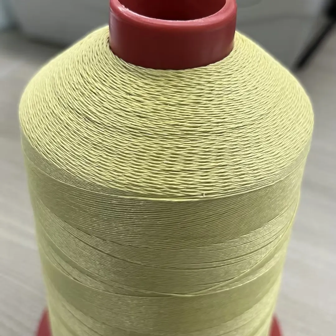 D Fireproof Kevlar Meta And Para Aramid Spun Yarn For Knitting For