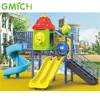combined outdoor recreational facilities small playground
