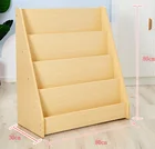 Furniture Hot Sale Health Material Kindergarten Furniture Cartoon Bookshelf Toys Storage