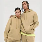 Hoodies Hoodie Factory High Quality Unisex Blank 100% Cotton Street Style Pullover Hoodies